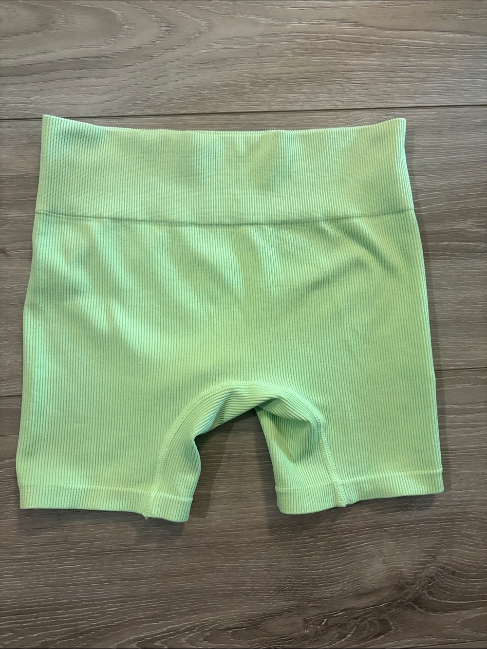 wild fable Ribbed Bike Shorts in Light Green